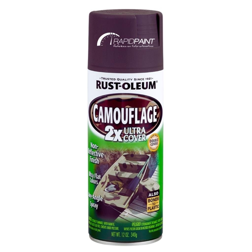 SPRAY CAMUFLADO PRETO FOSCO RUST OLEUM - TUBO