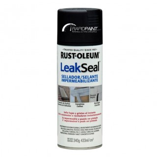 SELANTE SPRAY LEAK-SEAL PRETO 433ML RUST OLEUM - TUBO