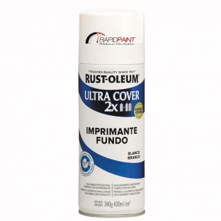 SPRAY PRIMER BRANCO IMPRIMANTE FUNDO RUST OLEUM - TUBO