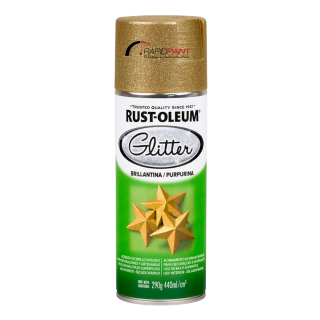 SPRAY GLITTER OURO 440ML RUST OLEUM  TUBO