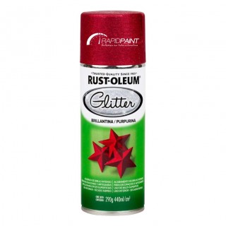 SPRAY GLITTER VERMELHO 440MLl RUST OLEUM - TUBO