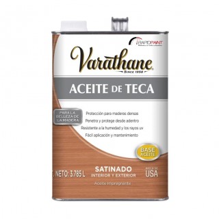 OLEO PROTETOR DE MADEIRA TECA 946ML VARATHANE RUST OLEUM - QT