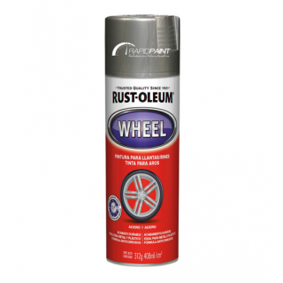 SPRAY RODAS PRATA GRAUDO WHEEL STEEL 340ML RUST OLEUM - TUBO