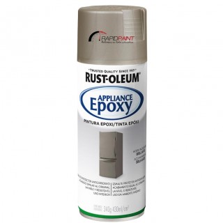 SPRAY EPOXI AÇO INOX BRILANTE 430ML - RUST OLEUM - TUBO