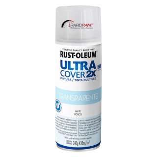SPRAY VERNIZ FOSCO ULTRA COBERTURA  2X 430ML RUST OLEUM - TUBO