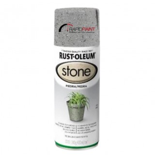 SPRAY EFEITO PEDRA STONE CINZA 340 GRS RUST OLEUM - TUBO