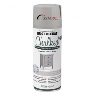 SPRAY CHALKED GIZ CINZA ENVELHECIDO 340GRS RUST OLEUM - TUBO