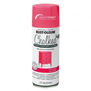 SPRAY CHALKED GIZ ROSA INVERNO 437ML RUST OLEUM - TUBO