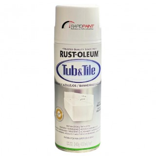 SPRAY BANHEIRA E  AZULEJO TUB & TILE  - BRANCO 340GRS RUST OLEUM - TUBO