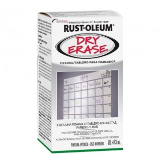 TINTA LOUSA BRANCA PARA CANETA MARCADOR 837ML  RUST OLEUM  LATA