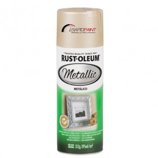 SPRAY METALLIC CHAMPAGNE METALICO 395ML RUST OLEUM - TUBO