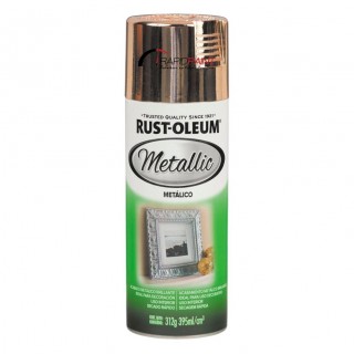 SPRAY METALLIC LATÃO ESPELHADO METÁLICO 395ML RUST OLEUM - TUBO