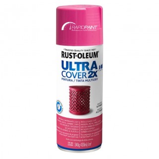 SPRAY MAGENTA ACETINADO ULTRA COBERTURA  2X 430ML RUST OLEUM - TUBO