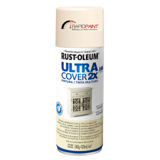 SPRAY BRANCO VELHO ACETINADO ULTRA COBERTURA  2X 430ML RUST OLEUM - TUBO