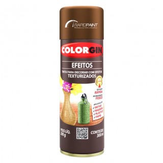 SPRAY TEXTURADO AÇO CORTEN 300ML COLORGIN - TUBO