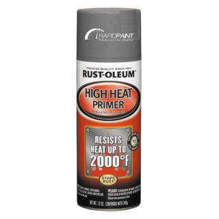 SPRAY PRIMER ALTA TEMPERATURA 1093C 2000F 340ML RUST OLEUM - TUBO