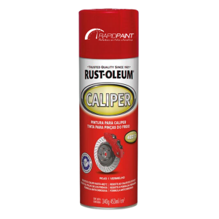 SPRAY VERMELHO ALTA TEMPERATURA PINÇA DE FREIO 482C 340ML RUST OLEUM - TUBO