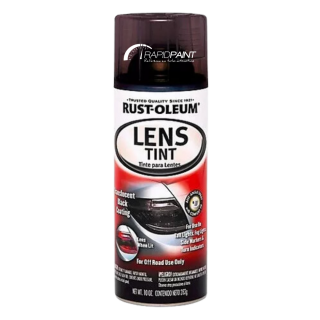 SPRAY FUME TRANSLUCIDO PRETO PARA FAROL TRASEIRO - LANTERNA 280ML RUST OLEUM - TUBO