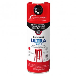 SPRAY VERMELHO CEREJA 5X1 430ML RUST OLEUM - TUBO