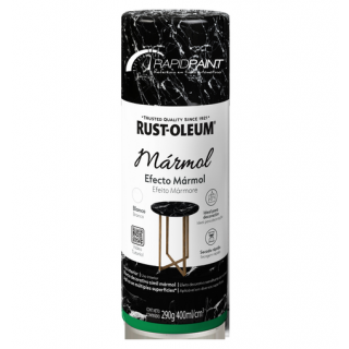 SPRAY EFEITO MÁRMORE LINHAS BRANCA  400ML RUST OLEUM - TUBO