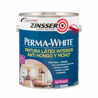 TINTA ANTI MOFO PERMA WHITE BRANCO ACETINADO 3,78LTS RUST OLEUM - GALÃOI