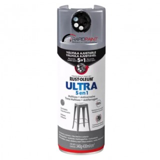 SPRAY CINZA NEVOEIRO BRILH. 5 X 1 430ML RUST OLEUM - TUBO
