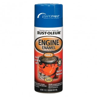 SPRAY  AZUL FORD  ALTA TEMPERATURA MOTOR 260C 340ML RUST OLEUM - TUBO