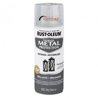 SPRAY VERNIZ BRILHANTE METAL PROTECTION 430ML RUST OLEUM - TUBO