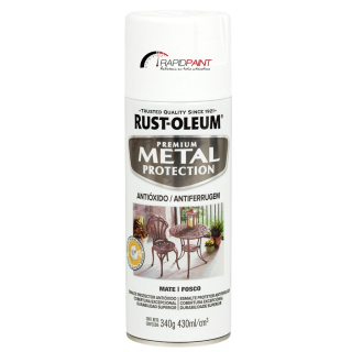 SPRAY BRANCO FOSCO METAL PROTECTION 430ML RUST OLEUM - TUBO