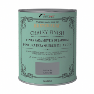 CHALKED ANTRACITE EXTERIOR 750ML RUST OLEUM - QT