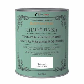 CHALKED BRANCO GIZ EXTERIOR 750ML RUST OLEUM - QT