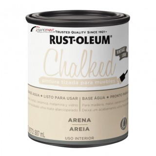 CHALKED GIZ AREIA 887ML RUST OLEUM - LATA