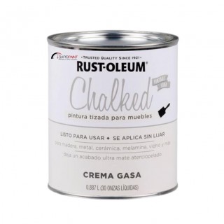 CHALKED GIZ CREME GAZA 887ML RUST OLEUM - LATA