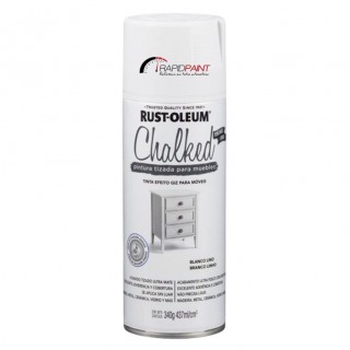 SPRAY CHALKED GIZ BRANCO LINHO 340GRS RUST OLEUM - TUBO