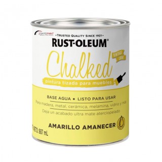 CHALKED GIZ AMARELO AMANHECER 887ML RUST OLEUM - LATA