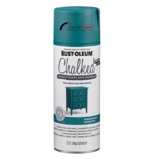 SPRAY CHALKED GIZ VERDE ESTANQUE 340 GRS RUST OLEUM - TUBO