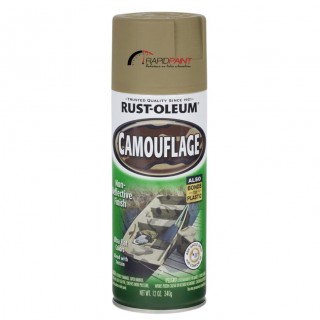 SPRAY CAMUFLADO KHAQUI 340 GRS RUST OLEUM - TUBO