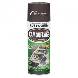 SPRAY CAMUFLADO MARROM TERRA 430GRS RUST OLEUM - TUBO