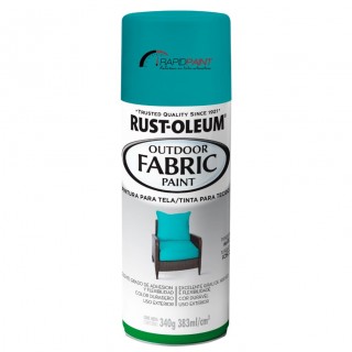 SPRAY TURQUESA FABRIC 340GRS RUST OLEUM - TUBO