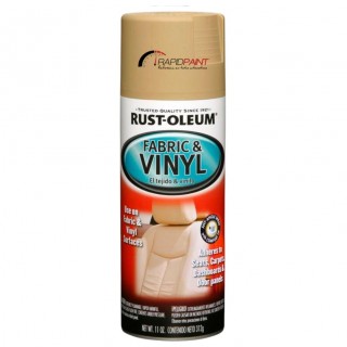 SPRAY VINIL & TECIDO AREIA ACETINADO 340ML RUST OLEUM - TUBO